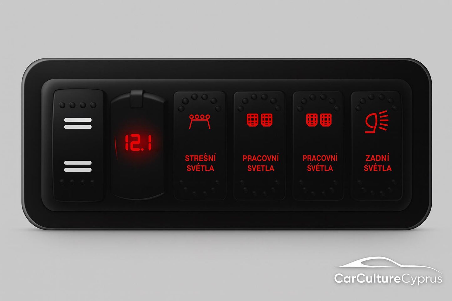 Ford Dash Gauge Pod / Switch Panel / Blank – 3 Versions