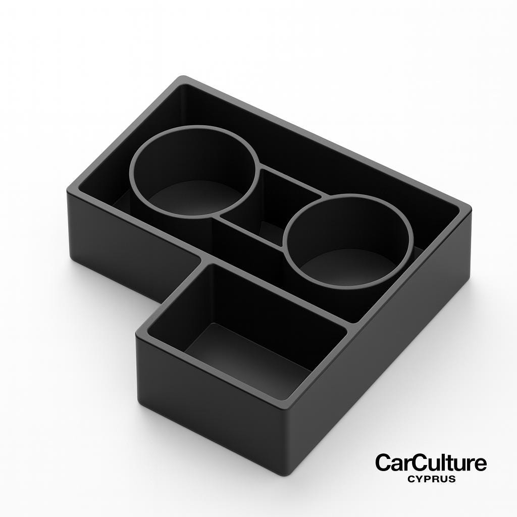 Ford Ranger Cup Holder Organizer | Front Console Storage System