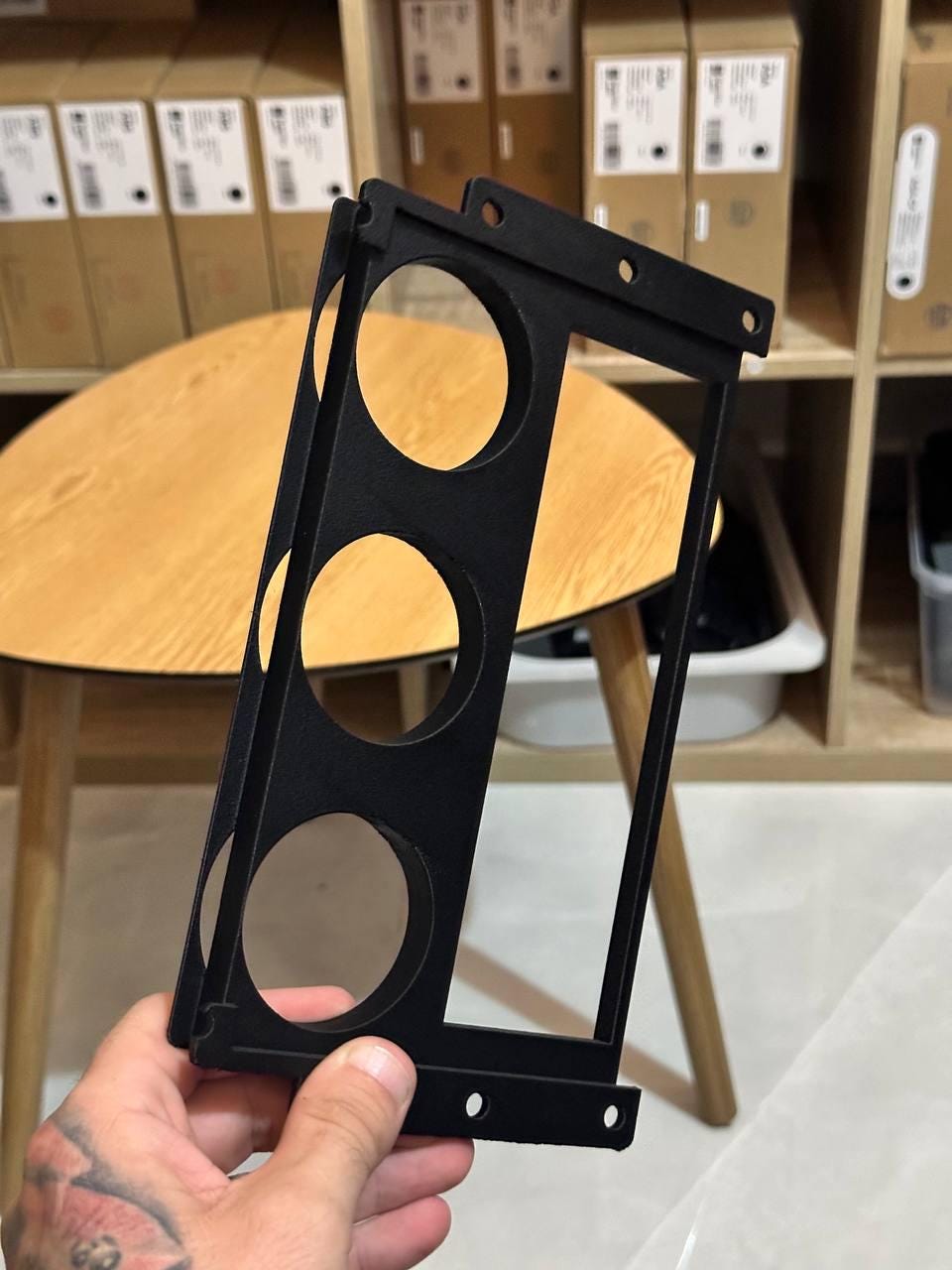 Mazda RX7 FC 52mm Triple Gauge Pod – Single DIN Radio + 3 Gauge Panel Combo