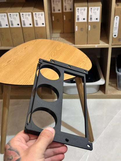 Mazda RX7 FC 52mm Triple Gauge Pod – Single DIN Radio + 3 Gauge Panel Combo