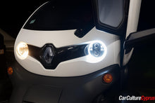 Renault Twizy LED Headlight Support Brackets Set of 2 | Aftermarket LED Mounts black