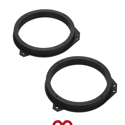 Renault Trafic II Speaker Adapter Set (2) | Fits 2000–2014 | Opel Vivaro Compatible black