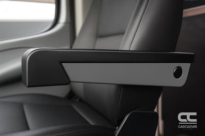 Replacement Mercedes Armrest Pad for T1N (2002–2006) / Dodge Sprinter Vans black