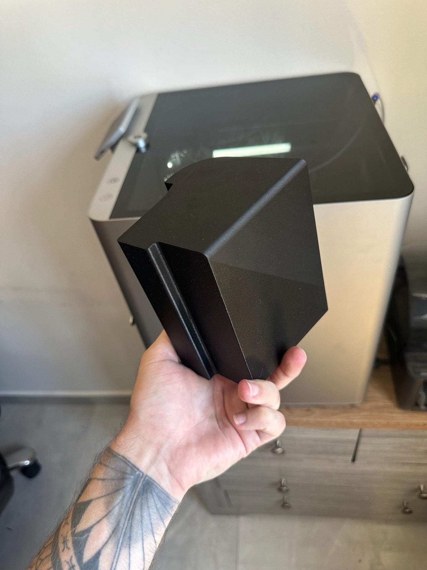 BMW E46 Rear Ashtray Delete – Cup Holder + Storage Insert (1998–2006)