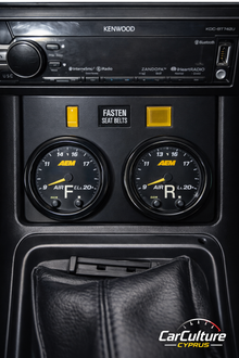 Datsun 240Z Center Console Dual Gauge Holder – 52mm Air/Fuel Gauge Pod