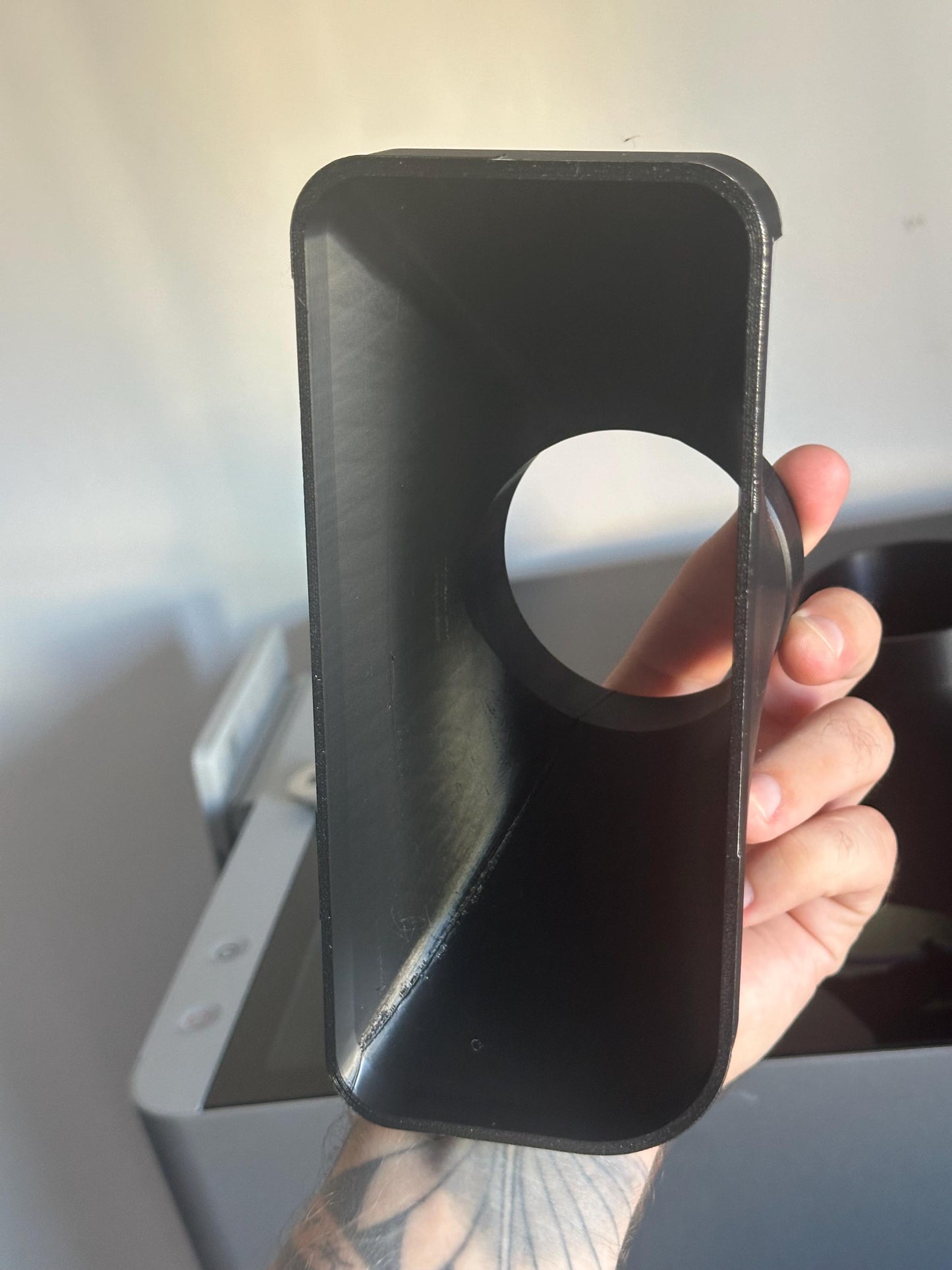 BMW E36 Fog Light Brake Duct: 3D Printed 70mm Outlet (L+R Set)