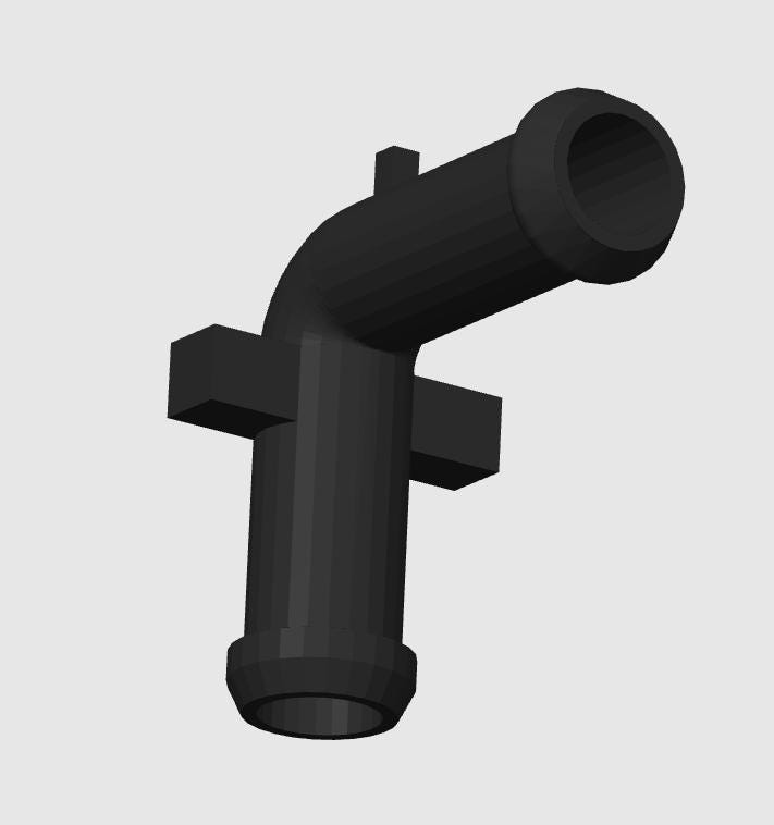 Vacuum Angle Connector for Mazda RX-8 — Rotary Engine Vacuum Line Adapter