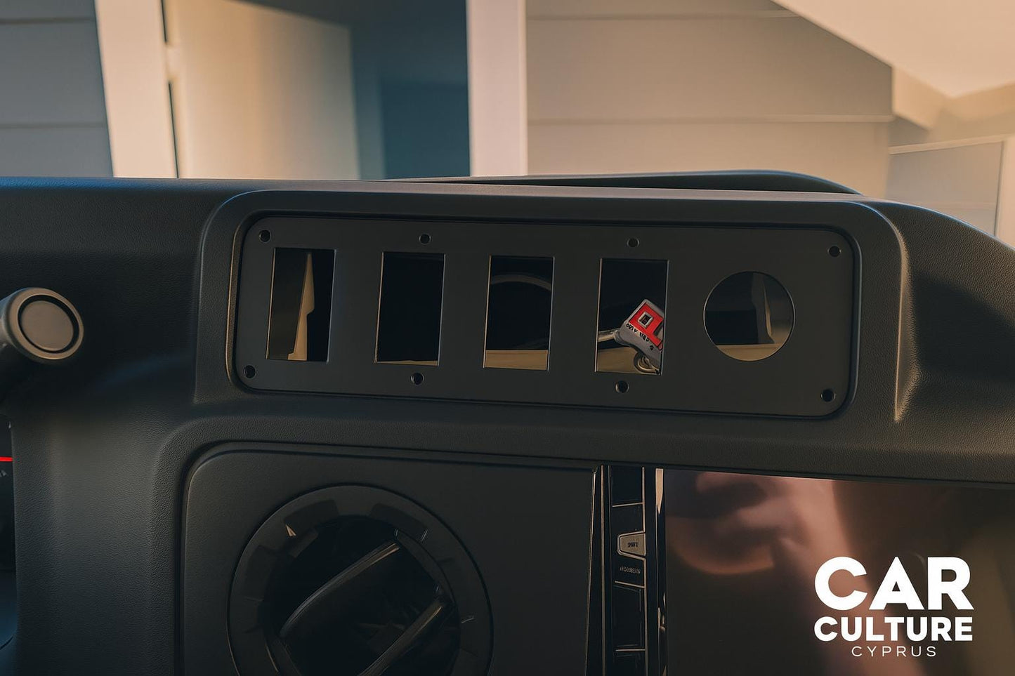 Ford E-450 E-350 Dash Switch Plate | Motorhome RV Dashboard Panel |