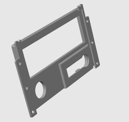 Mazda RX-7 FC Radio Bezel – Single din + Turbo Controller USB Charger Mount