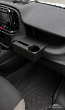Fiat Doblo Cup & Phone Holder – Front Passenger Storage Organizer