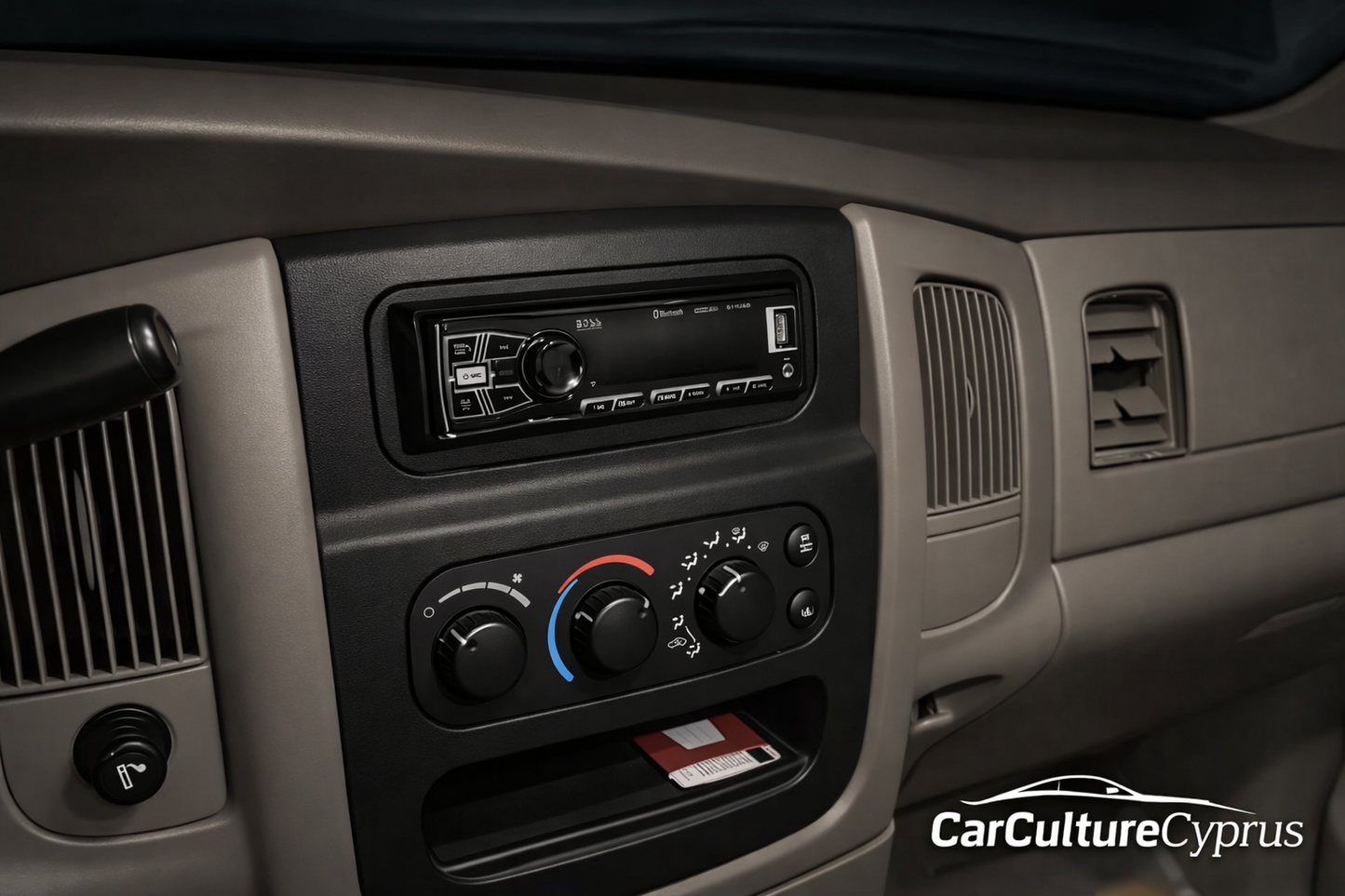Dodge Ram 1500 Single DIN Radio Mount Bracket (2002–2005)