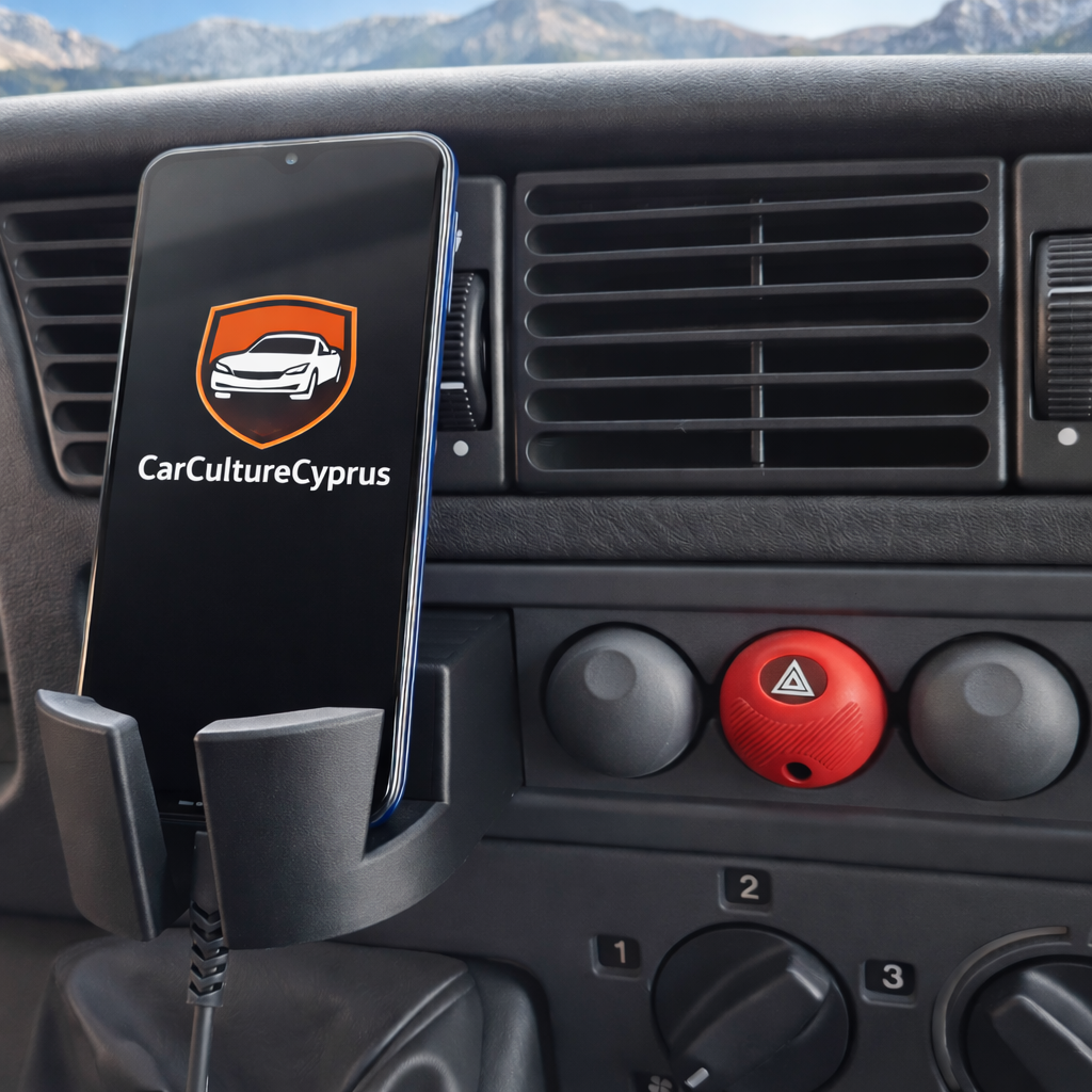 Fiat Ducato Camper Can Holder and Phone Tablet Holder Dashboard Mount Set 2 Sizes