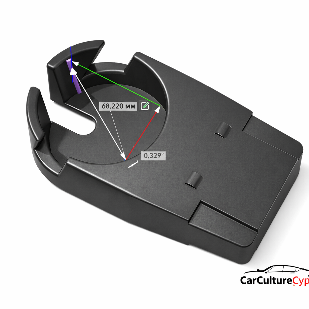 Fiat Ducato Camper Can Holder and Phone Tablet Holder Dashboard Mount Set 2 Sizes