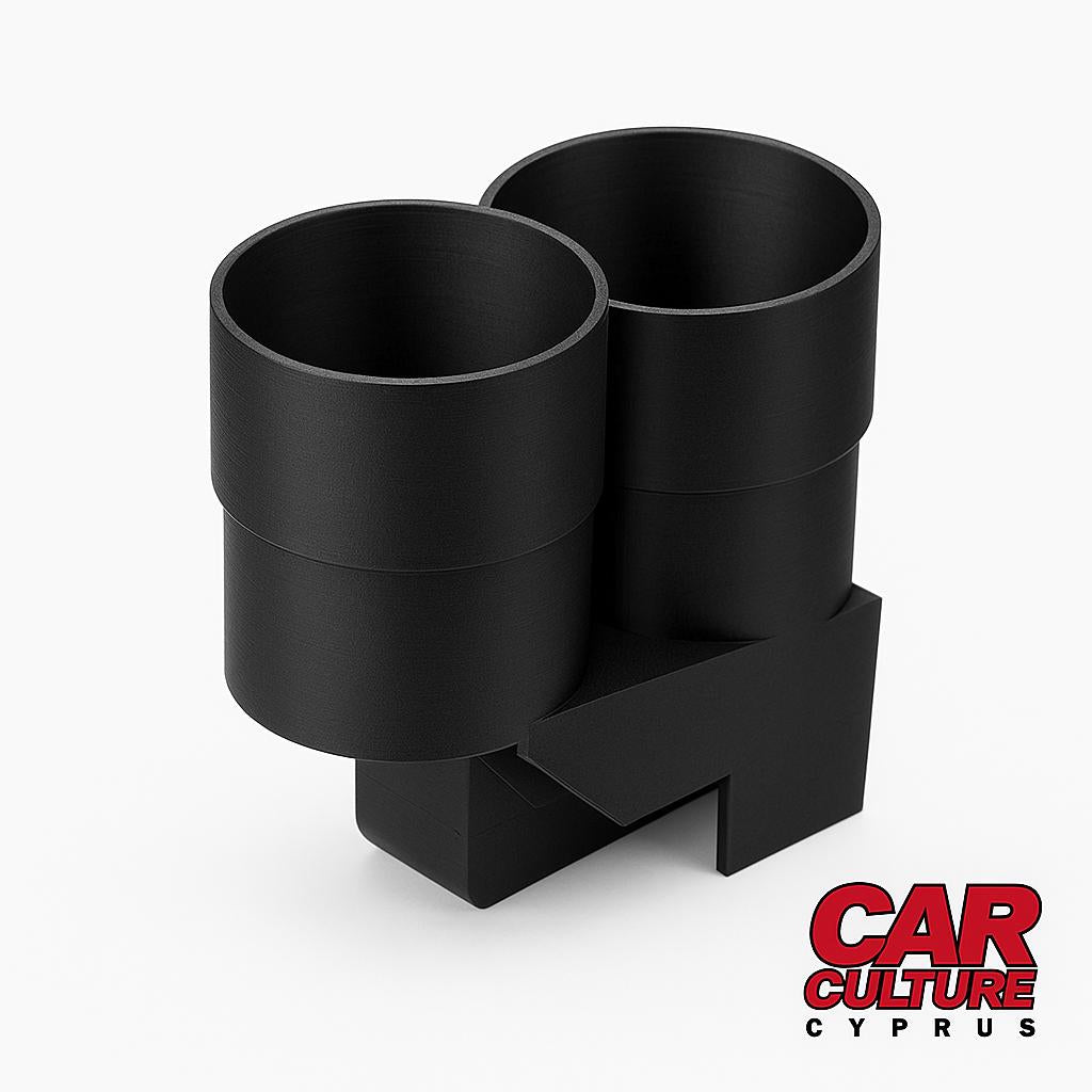 Honda Fit / Jazz 2015–2020 Cup Holder Insert | Parking Brake Console Cupholders black