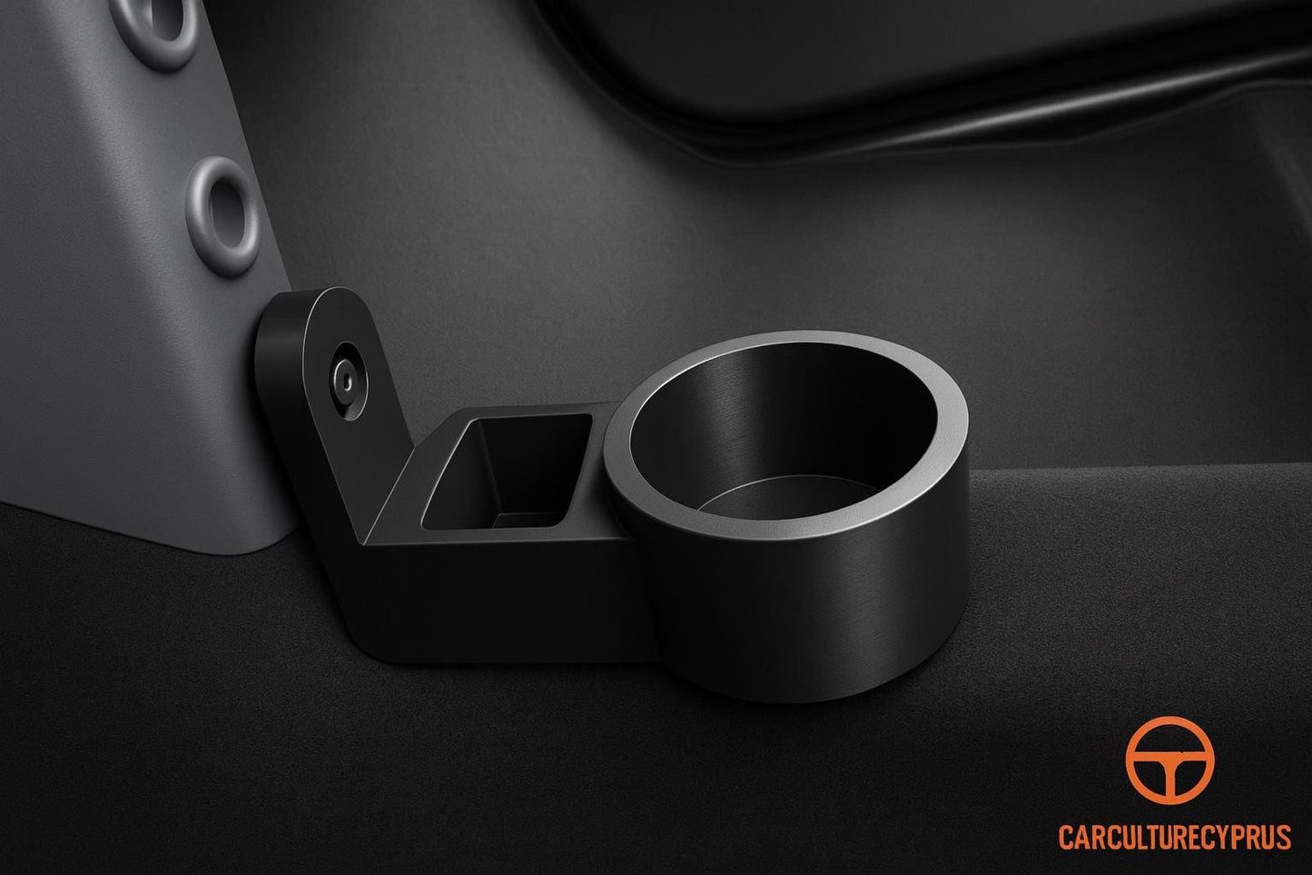 Smart Fortwo 450 Cup Holder — Secure Bolt-On Mount | Fits OEM Side Bracket | black