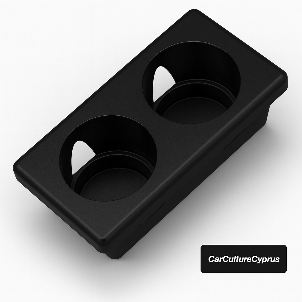 BMW E46 Center Console Cup Holder – Dual Drink Upgrade