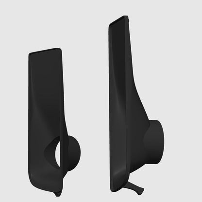 Volkswagen Air Duct Kit: Fits Original Vehicle - Golf MK3, Black
