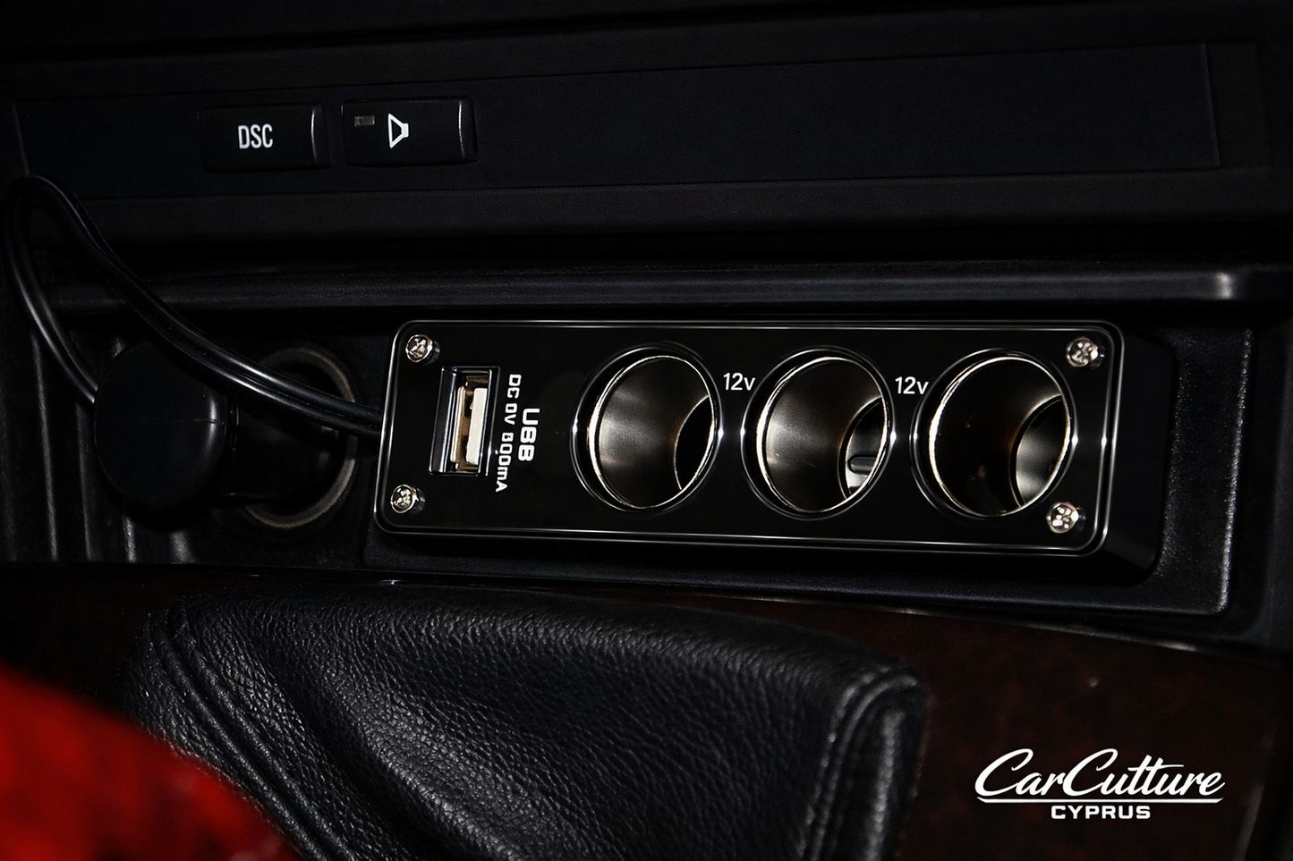 BMW E46 Ashtray Replacement Insert – Switch & Power Splitter Options