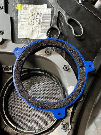 BMW E46 Speaker Adapter: 6 1/2" to 5 1/4" Kicker Upgrade SET