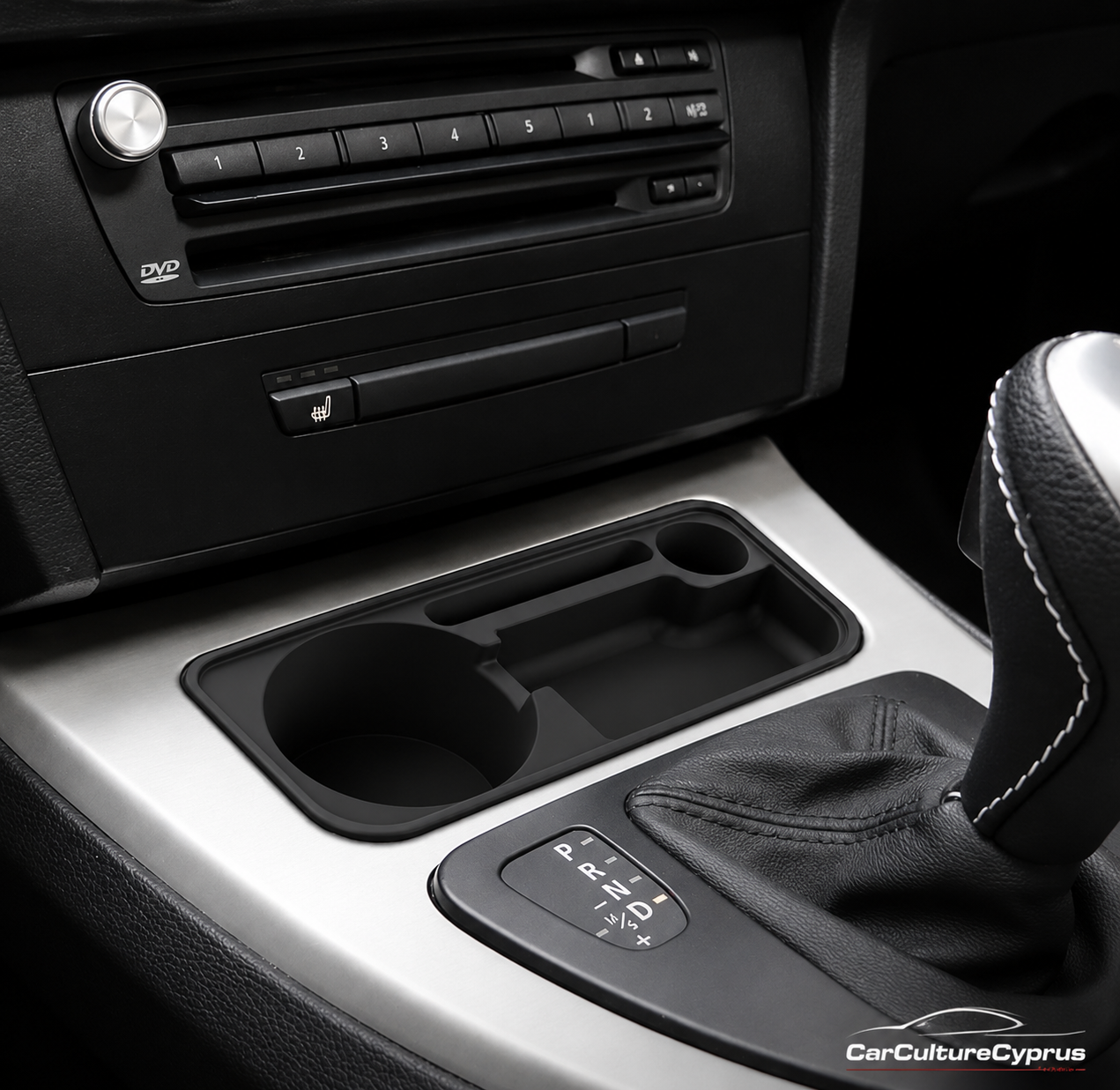 BMW E9X Cup Holder Insert – Center Console Organizer with Phone Slot
