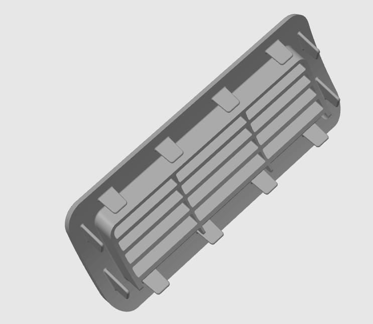 FC RX-7 Rear Carpet Vent Insert – OEM Interior Replacement (FC3S)