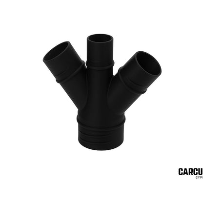 VW Beetle Air Duct Splitter | ASA Heat Resistant Replacement (1968–1979) black