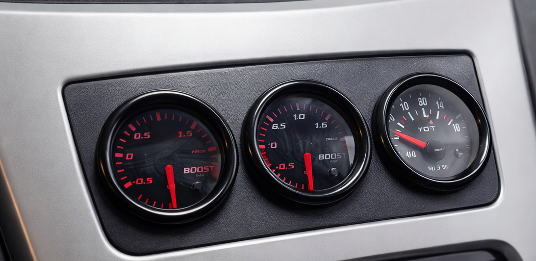 E90 Gauge Pod Ashtray Triple BMW 3 Series  – Center Console Tunnel (E91 / E92 / E93)