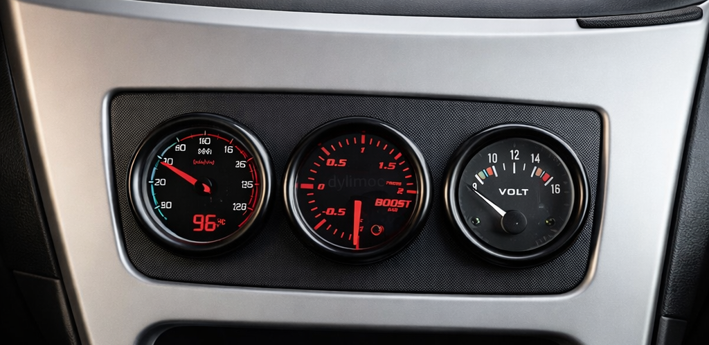 E90 Gauge Pod Ashtray Triple BMW 3 Series  – Center Console Tunnel (E91 / E92 / E93)