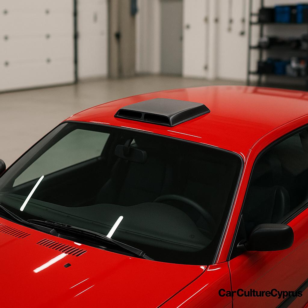 Dual Channel Car Air Intake Scoop | Carbon Fiber Reinforced ASA