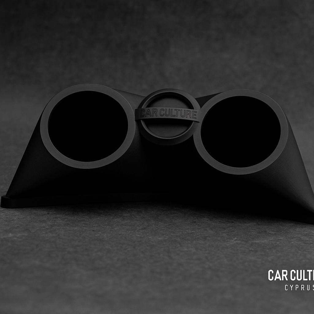 Double Gauge Hood Pod for Nissan Patrol Y61 (Pre-2005) – 52mm Dual Mount