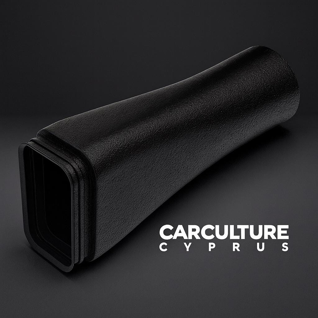 BMW E90 E91 Air Intake Hose Adapter: 75mm High-Flow Filter black