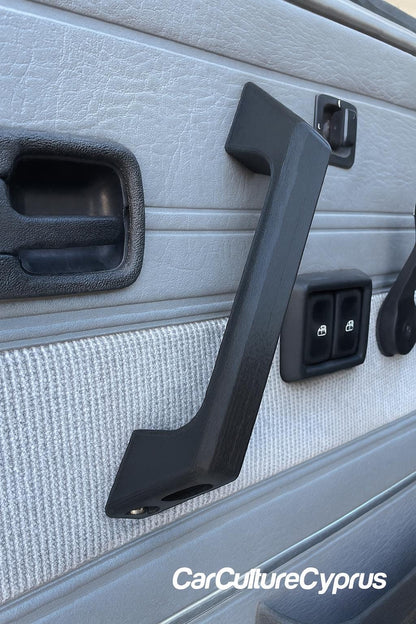 VW Vanagon T3 Front Door Grab Handle: Stock Replacement Part black