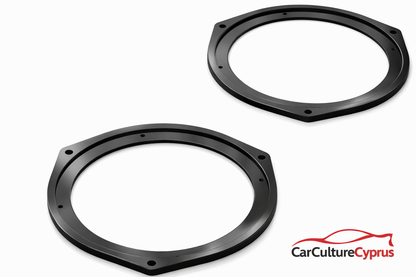 Fiat 500 Door Speaker Adapter 6.5" – Set of 2 | Front Mount Rings