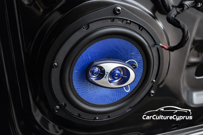 Fiat 500 Door Speaker Adapter 6.5" – Set of 2 | Front Mount Rings