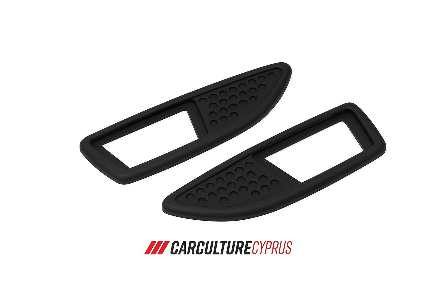 Opel Chevrolet Indicator Light Frame | Fits Astra H, Corsa, Zafira | black