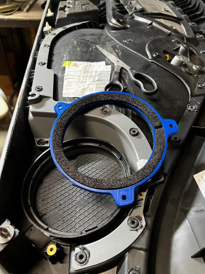 BMW E46 Speaker Adapter: 6 1/2" to 5 1/4" Kicker Upgrade SET