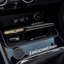 Seat Ateca Center Console Organizer – Storage Shelf for Wireless Charging Models black