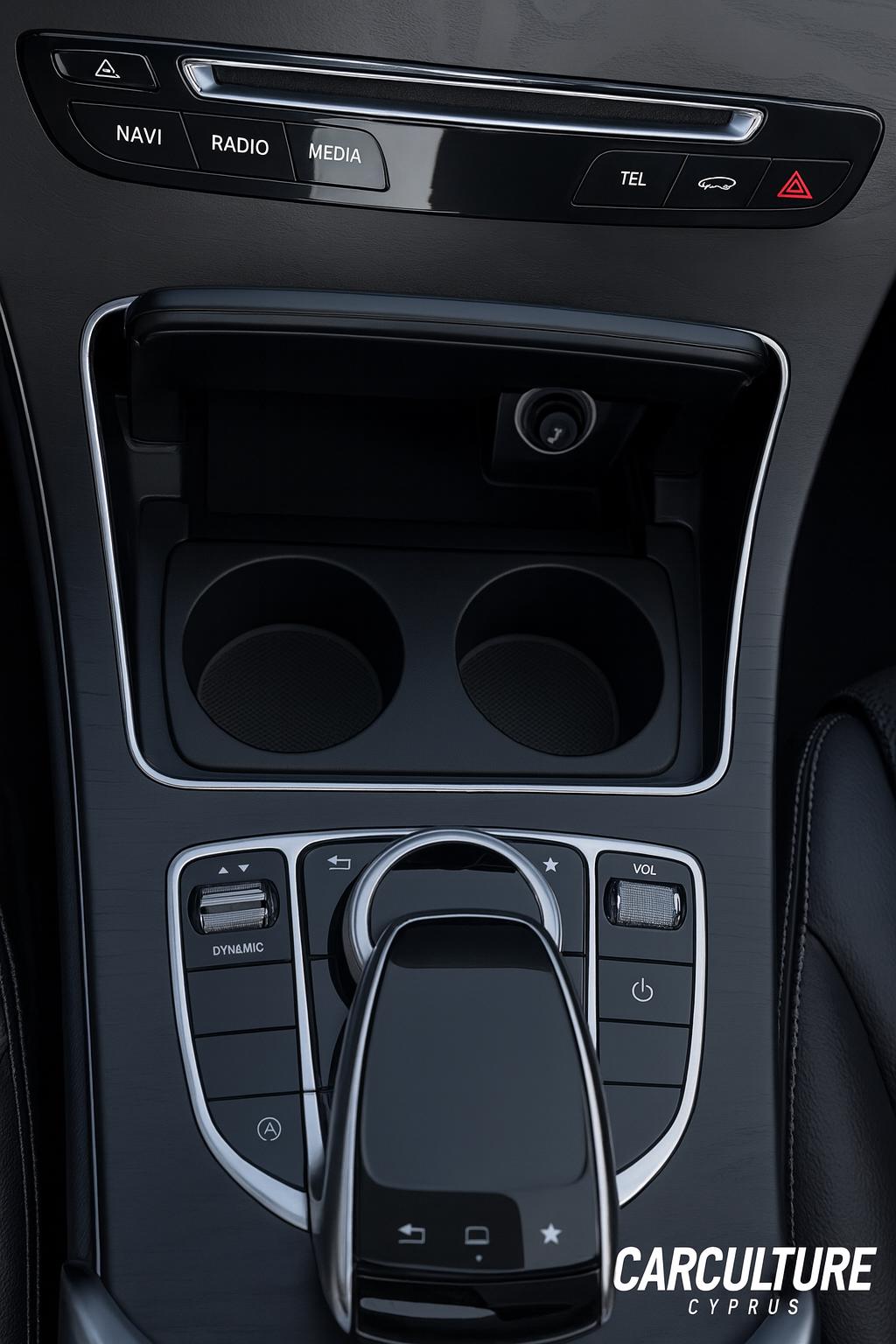 Mercedes C-Class (W205) Cup Holder Insert