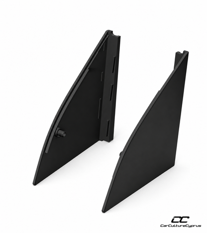 Mazda RX-7 FC Interior Mirror Trim Fin Set – Left & Right Corner Covers