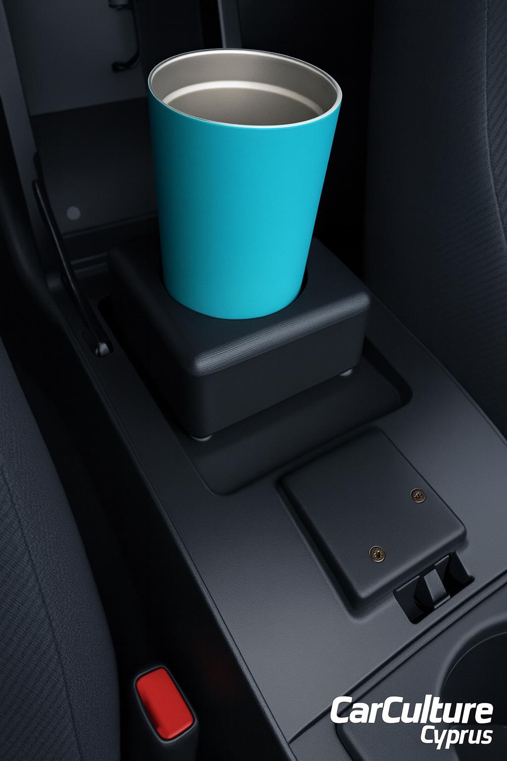 Toyota MR2 SW20 Cup Holder | Center Console Single Holder Insert | Fits 1990–1999