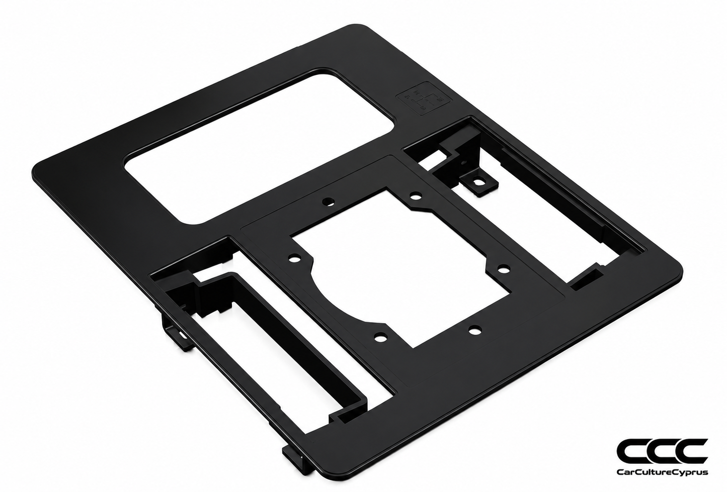 Pontiac Fiero Front Console Assembly – 1986 Manual Shifter Frame, Plate & Ashtray Set