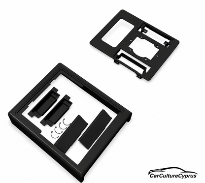 Pontiac Fiero Front Console Assembly – 1986 Manual Shifter Frame, Plate & Ashtray Set