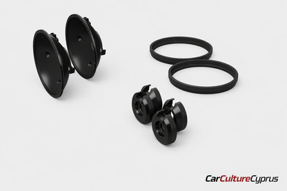 Ford Mustang GT (S197) Fog Light Hella 500 Conversion Housings – Pair