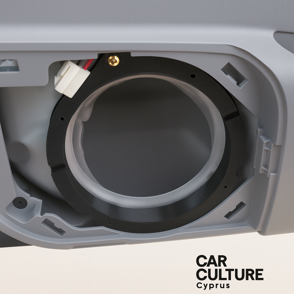 Subaru Forester 1997-2002 Front Door Speaker Adapter | 165mm Speaker Spacer