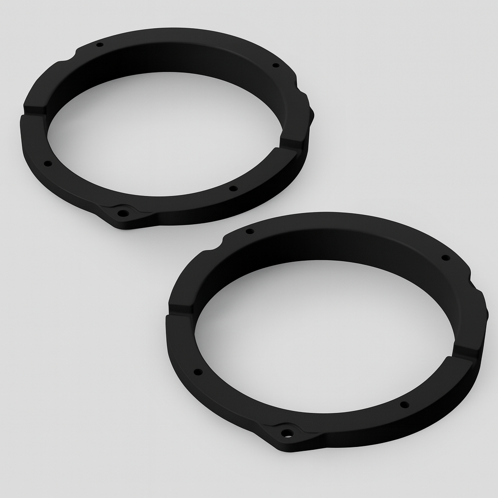 Subaru Forester 1997-2002 Front Door Speaker Adapter | 165mm Speaker Spacer