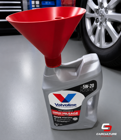 5qt Oil Bottle Funnel for Valvoline Jugs – Large or Small