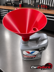 5qt Oil Bottle Funnel for Valvoline Jugs – Large or Small