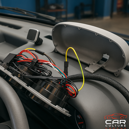 Three Gauge Cluster Housing for 2-5/8" / 66mm gauges