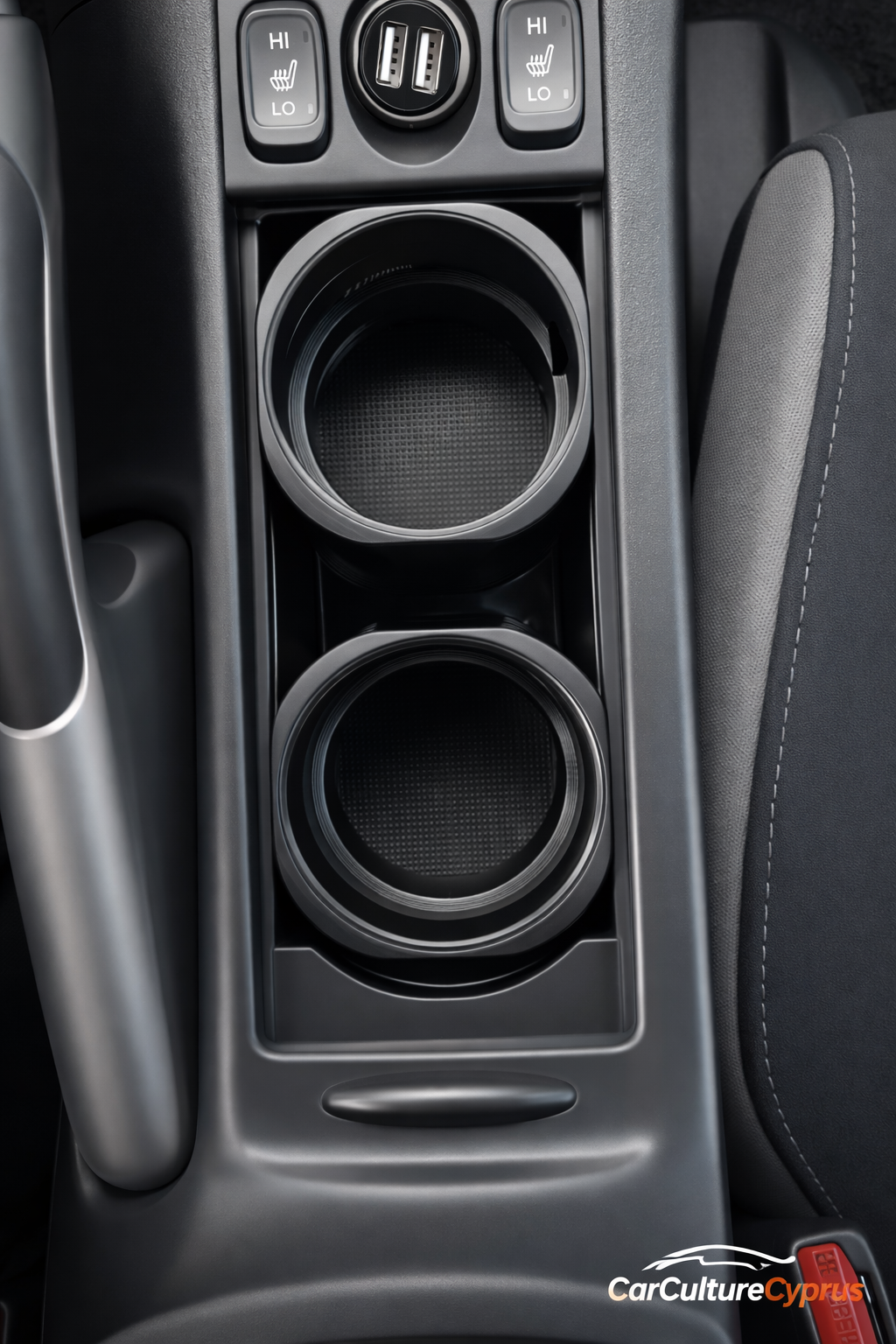 Honda Civic Hatchback Center Console Double Bottle Holder | 8th Gen