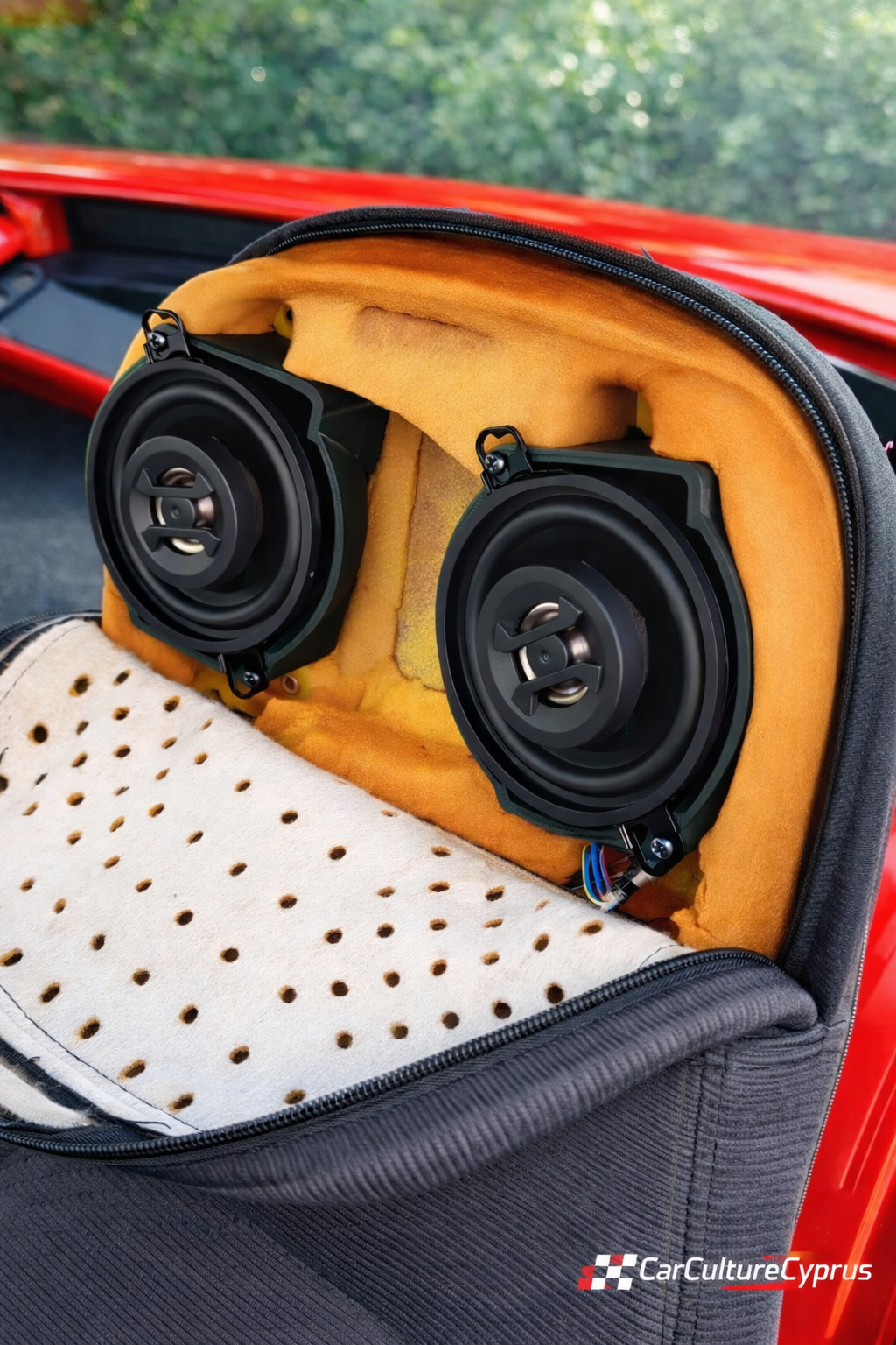 Mazda MX-5 Miata NA Headrest Speaker Enclosures – Early OEM Style Box or Universal 3.5”